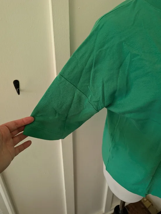 Mango Sita2 T-shirt Green Small - Picture 8 of 13